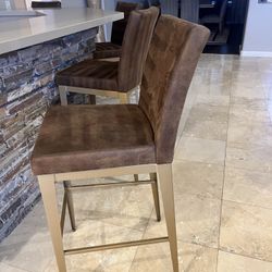 Bar Height Counter Chairs -Set  of 4