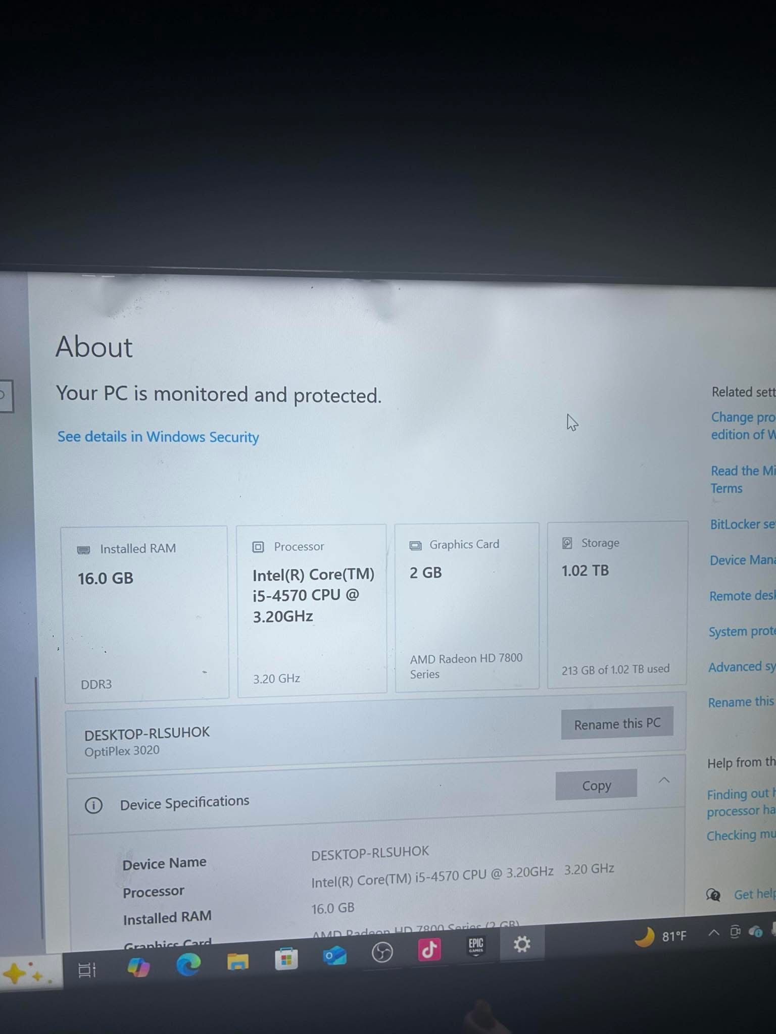 Dell Pc