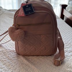 Pink Backpack New