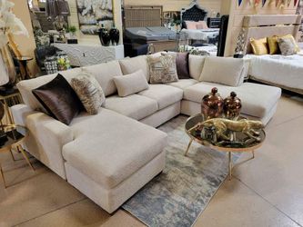 **custom Double chaise Sectional**