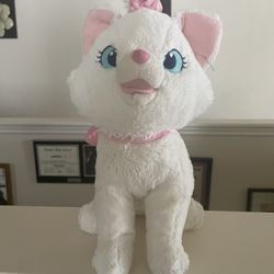 Disney Parks Exclusive Marie the Cat Aristocats  Plush Stuffed 12" Bow