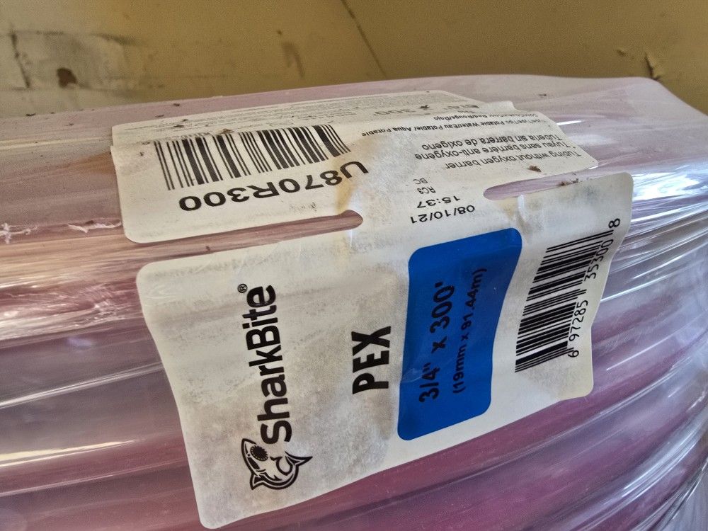 Sharkbite Pex Red 300 Ft Roll