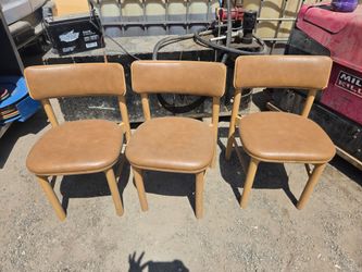 Set of 3 Modern Dining Chairs