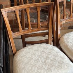 Qty=4 Wood Dining room Chairs $99