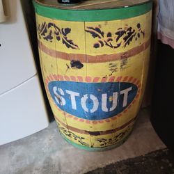Old Wooden Stout Keg 