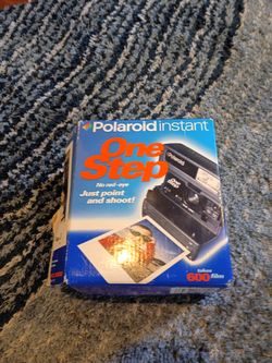 Polaroid one-step 600 Film Camera w box