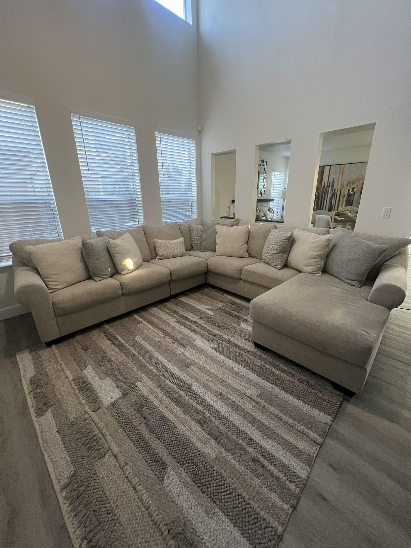 Carnaby 5 Piece Sectional with Chaise