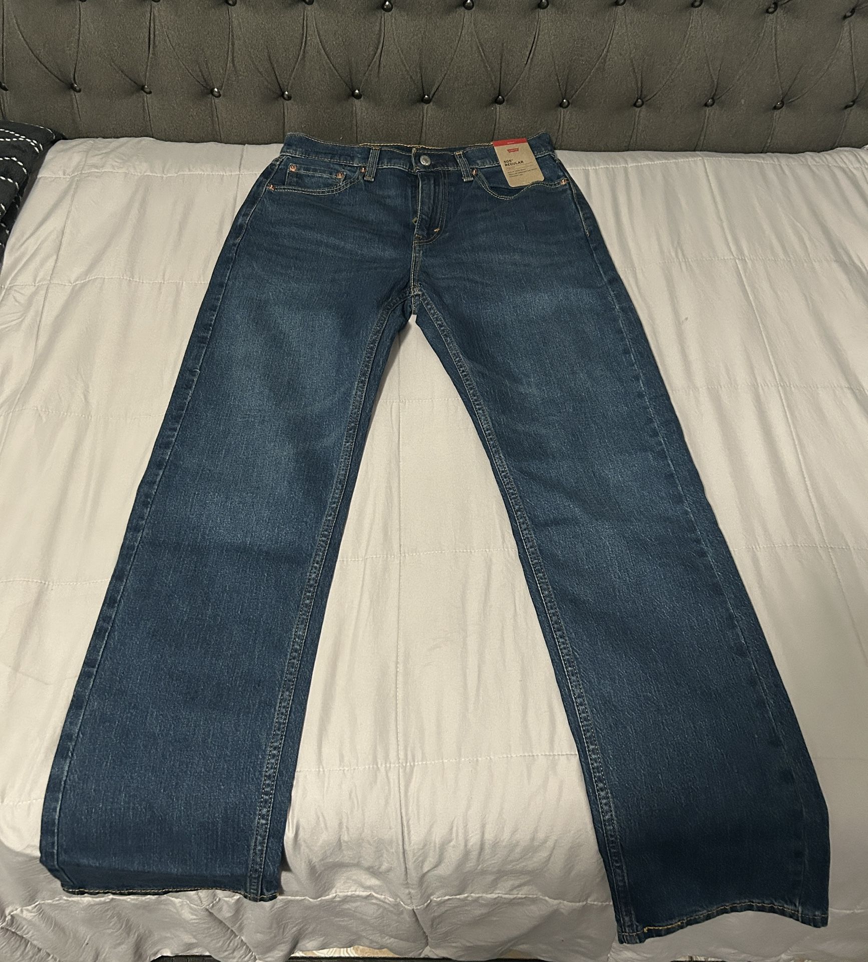 Men’s Straight Fit Levi 505 Jeans
