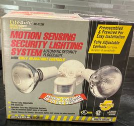LiteAide Motion Sensing Security Lighting System