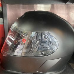 New Matte Black Dot Motorcycle Helmet $110