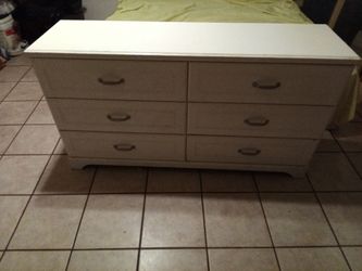 White dresser
