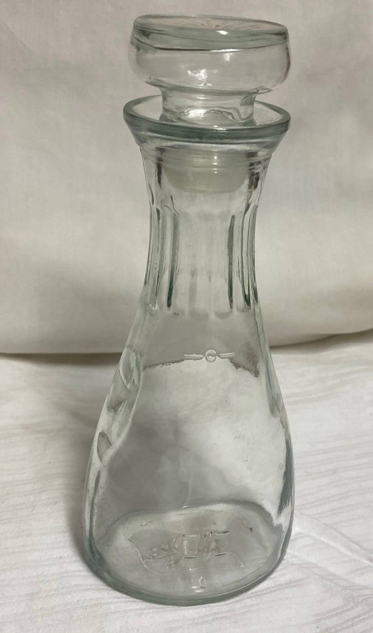 Vintage Good Seasons Glass Salad Dressing Cruet with Starburst Lid