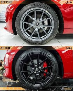 RIM BLACK OUT & CALIPER PAINTING