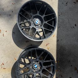 Pair of 2 BMW Wheels