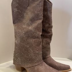 Women Dress Boots Size 7 1/2