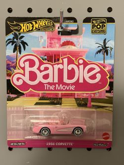 Hotwheels Premium Pop Culture 1956 Corvette Barbie
