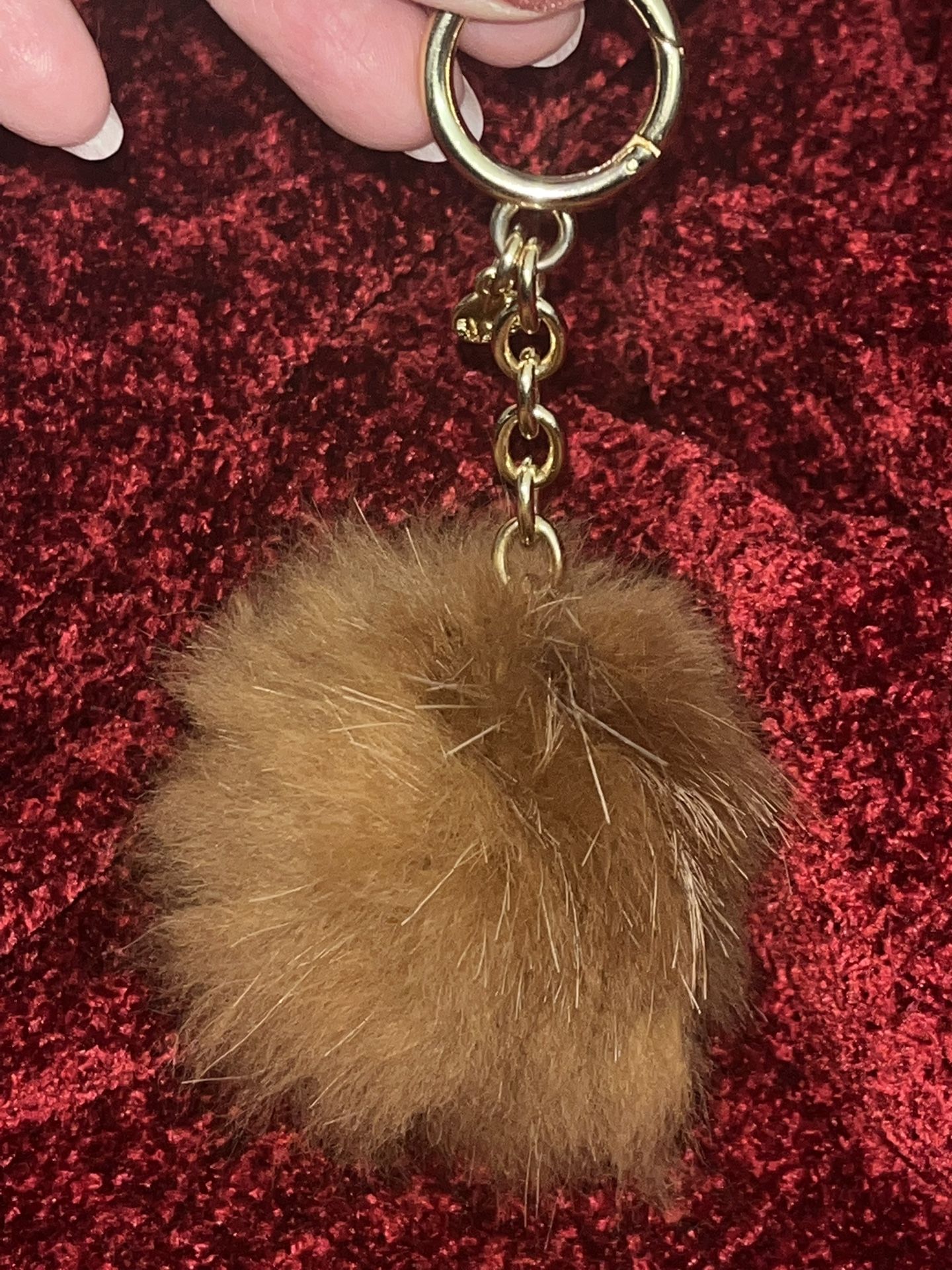 Michael Kors Fur Purse Charm