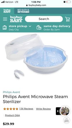 Philips Avent Microwave Steam Sterlizer