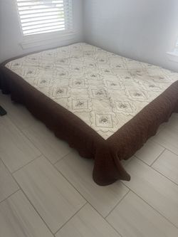 Queen Size Base And Mattress 