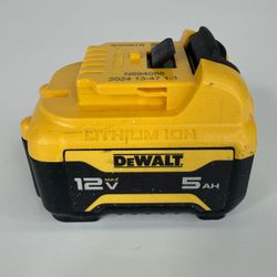 Dewalt 12V 5.0AH MAX Lithium-Ion Battery - DCB126