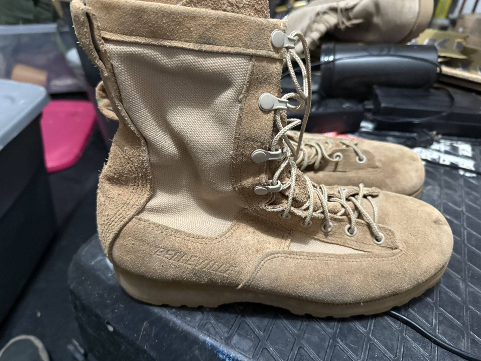 Military Boots Desert Tan 9.0w