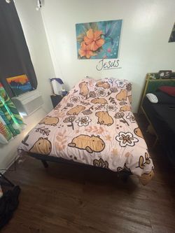 Full bed with mattress like new