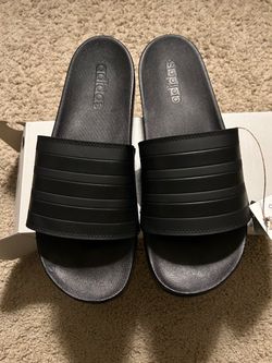 Brand new men’s size 12 adidas slides $30 Cash Only Pickup Only In Menifee