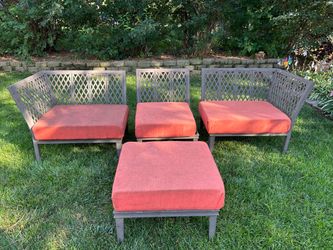 Aluminum 4-piece patio set