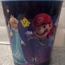Super Mario Galaxy popcorn tins