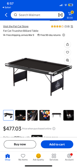 Foldable Pool Table