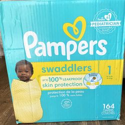 Pampers Baby Diapers Size 1