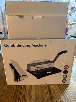 Comb Binding Machine