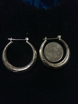 Sterling Silver hoops