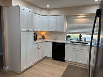 Kitchen cabinets