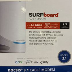 Arris Surfboard S33 Cable Modem