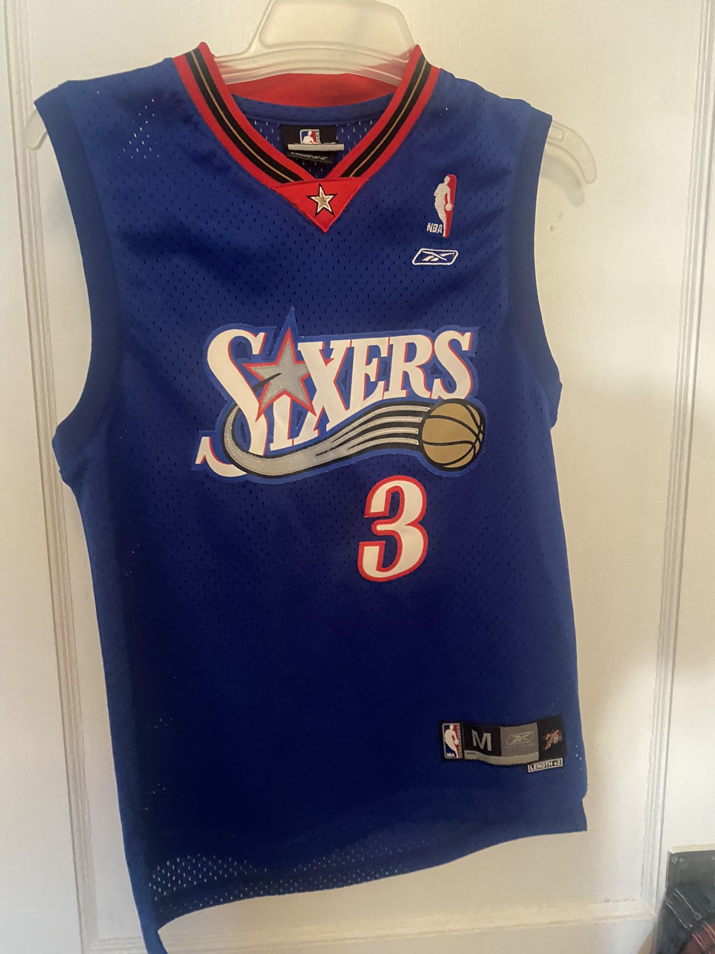 sixers jersey blue