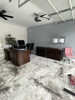 Office Desks & Filing Cabinet