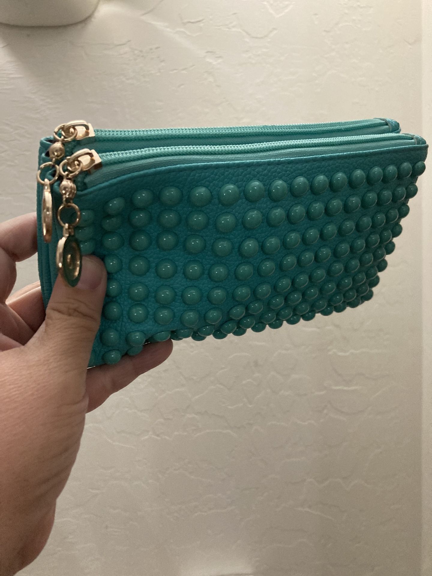 Turquoise Clutch