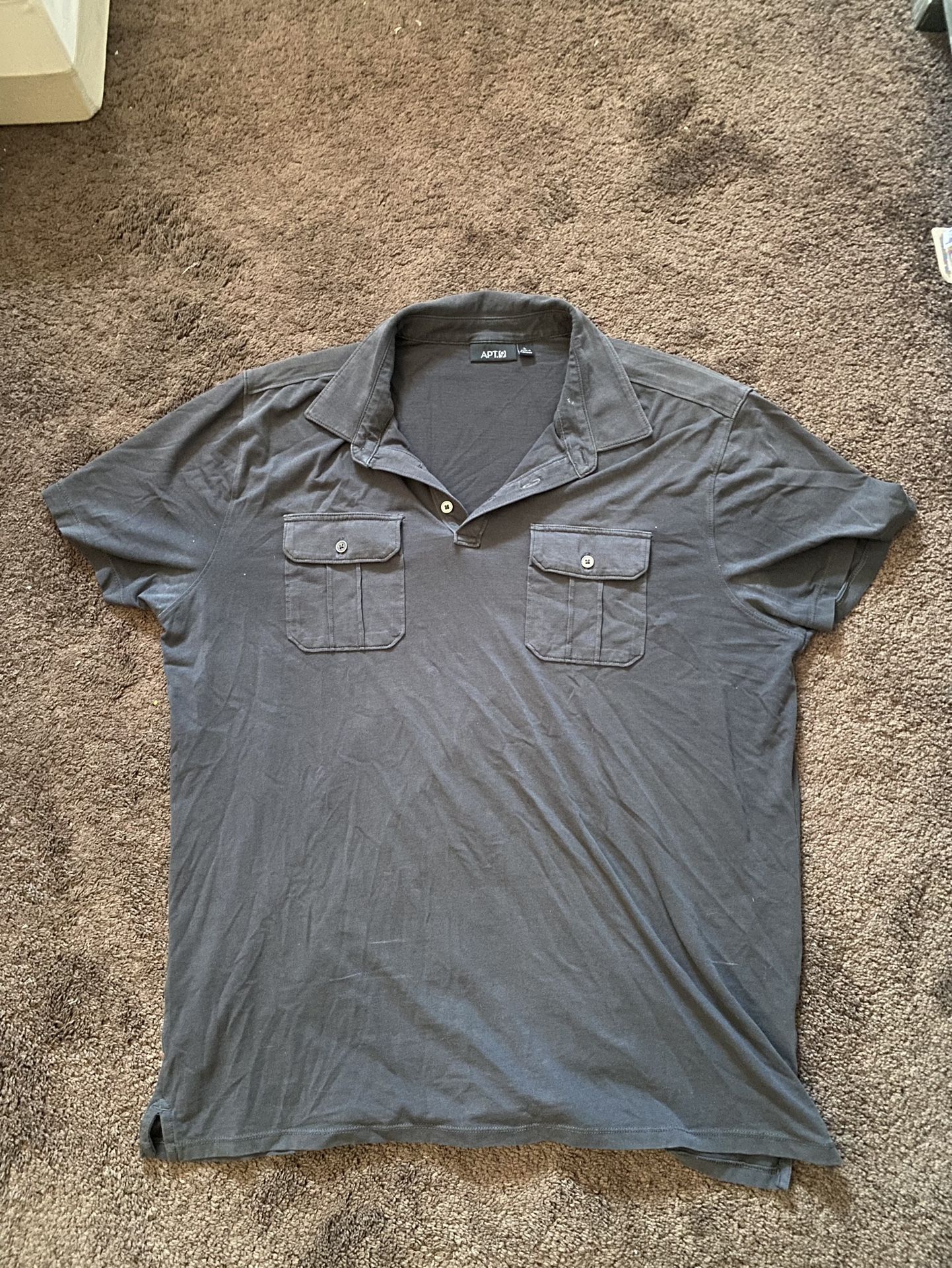 Dark Grey Polo Shirt Women’s