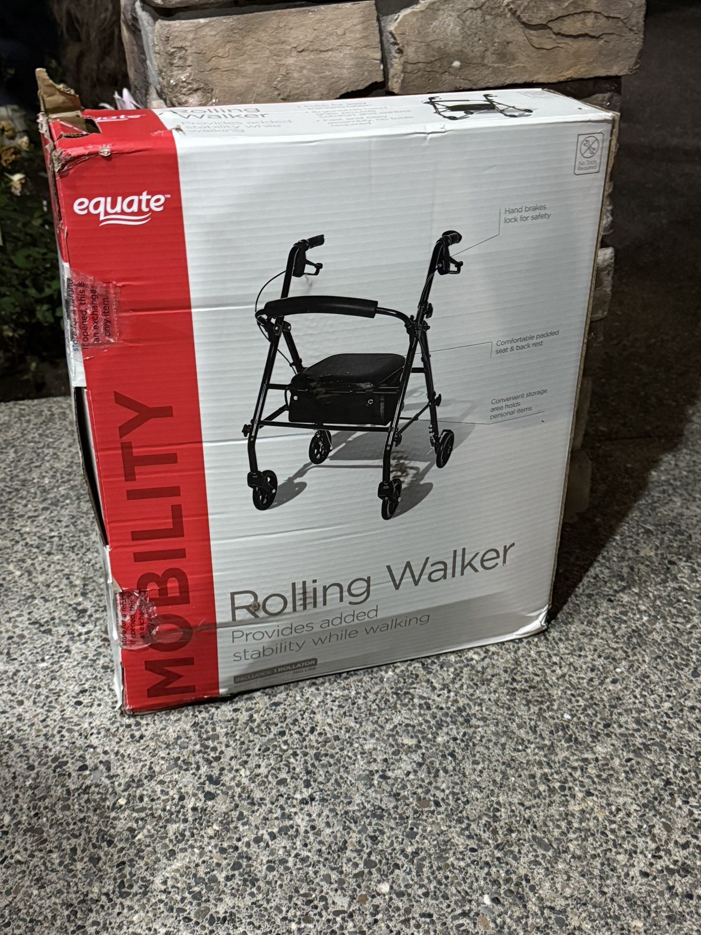 Brand New Rolling Walker