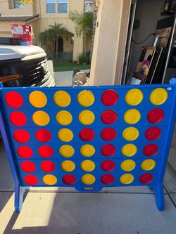 Giant Connect 4 Outdoor Game