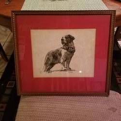 Wonderful sketch of Saint Bernard