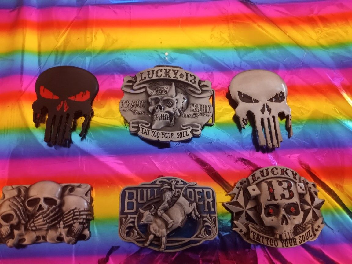 New Larger Belt Buckles