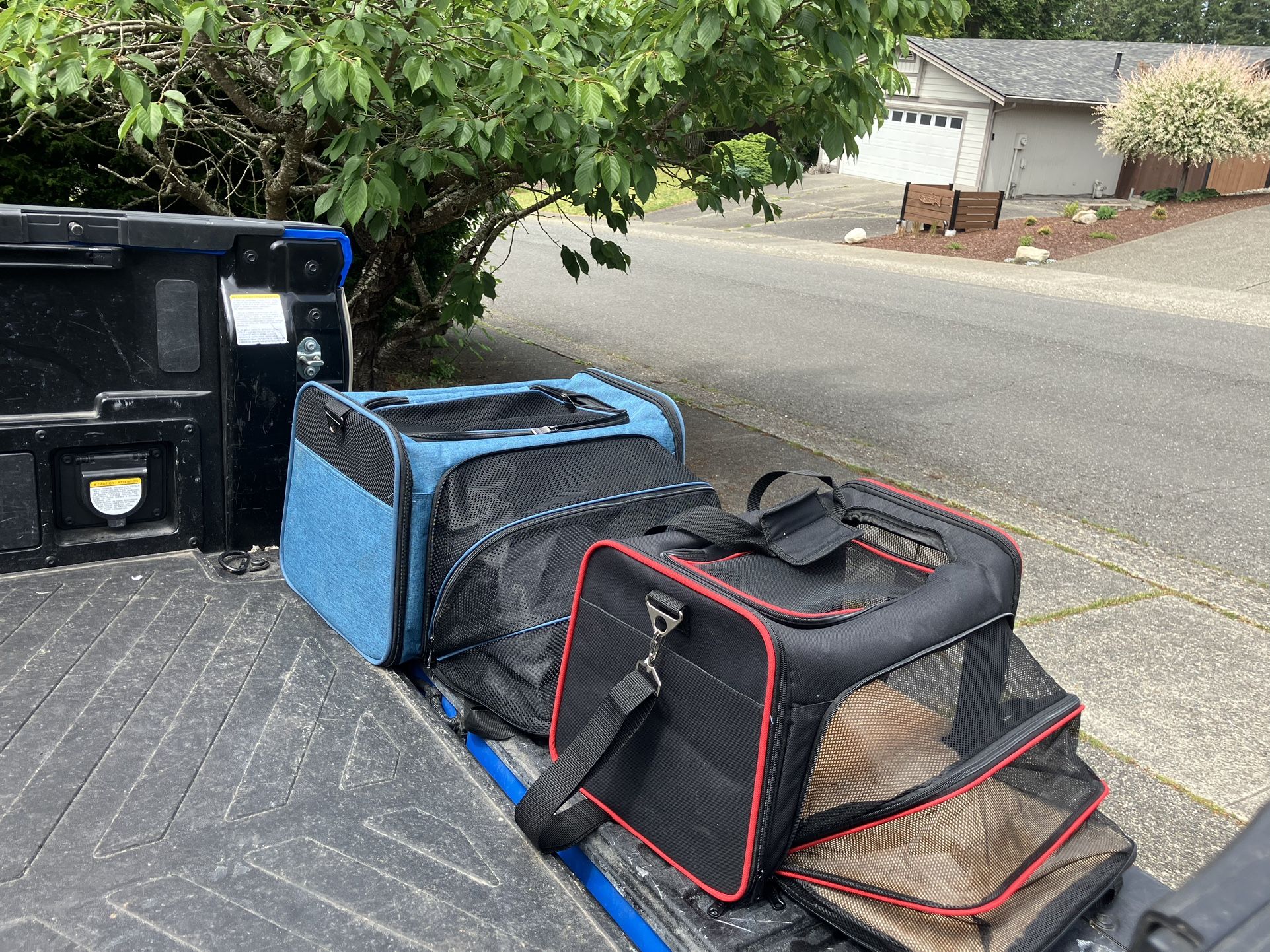 Small Dog Cat Rabbit Bunny Soft Travel Airline Approved Carrier Like New $25 Each