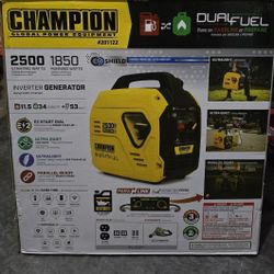 Champion Power Equipment - 2500 Watt Dual Fuel Inverter Generator