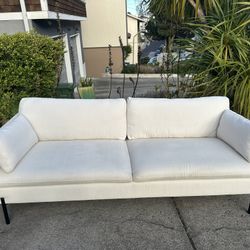 AllModern Moab White Couch-FREE Delivery