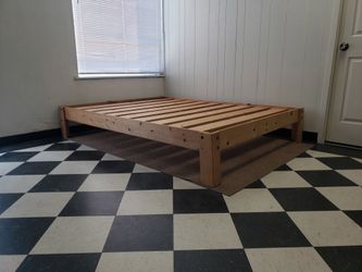Queen size bed frame - can DELIVER almost anywhere for $20 extra - please see all photos and read everything 🙂