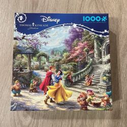 thomas kinkade studios snow white disney 1000 puzzle