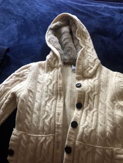 Cute fuzzy sweater! $10