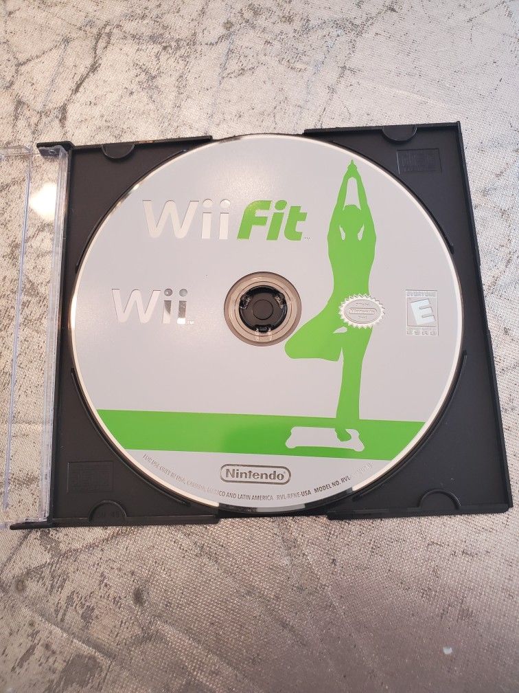 Nintendo wii Fit disk only